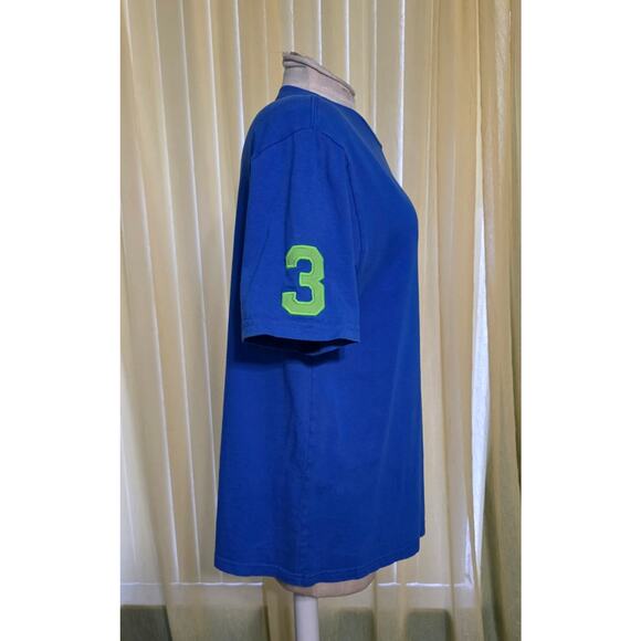 Polo Ralph Lauren Big Pony Embroidered T-shirt Boys XL 18-20 Blue Short Sleeve - Picture 4 of 8